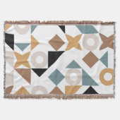 Bauhaus Geometric Toddler Throw Blanket Decke (Vorderseite)