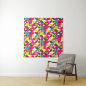 Bauhaus Geometric Wandteppich (Beispiel)