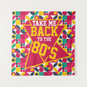 Bauhaus Geometric Wandteppich (Vorderseite)