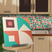 Bauhaus geometrisch abstrakt N1 Fliese