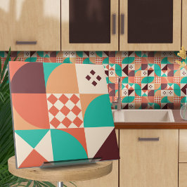 Bauhaus geometrisch abstrakt N5 Fliese