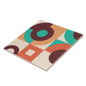 Bauhaus geometrisch abstrakt N6 Fliese (Seite)