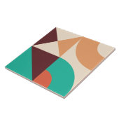 Bauhaus geometrisch abstrakt N7 Fliese (Seite)