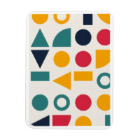 Bauhaus Geometrische Formen Muster Aufkleber