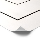 Bauhaus geometrisches abstraktes Poster (Ecke)