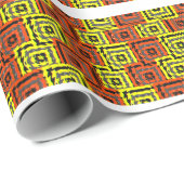Bauhaus geometrisches Musterdesign Geschenkpapier (Rolleneckpunkt)