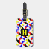 Bauhaus Gepäckanhänger (Vorderseite vertikal)