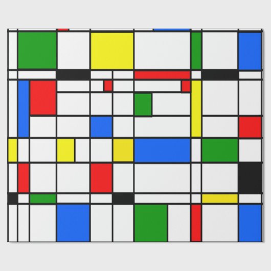 Bauhaus Geschenkpapier (Flach)