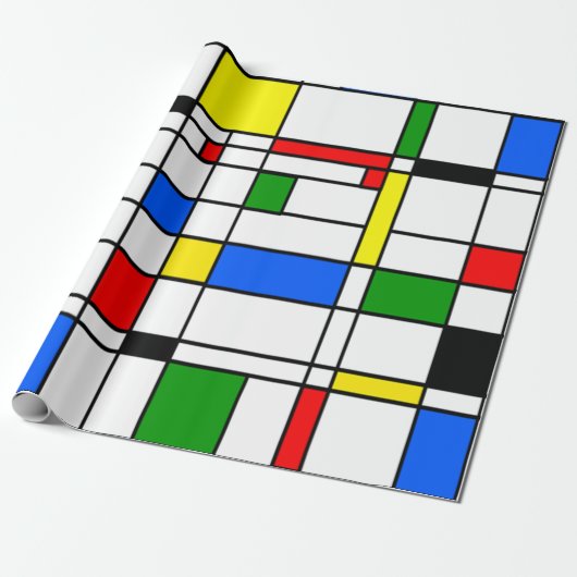 Bauhaus Geschenkpapier (Ungerollt)