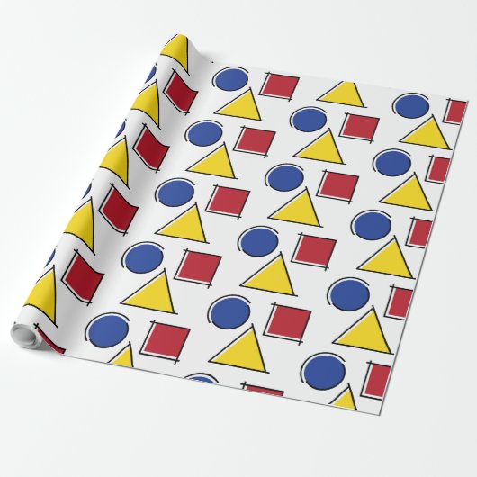 Bauhaus Geschenkpapier (Ungerollt)