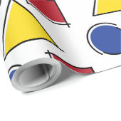 Bauhaus Geschenkpapier (Rolleneckpunkt)