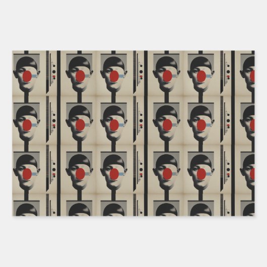 Bauhaus Geschenkpapier Set (Vorderseite 3)