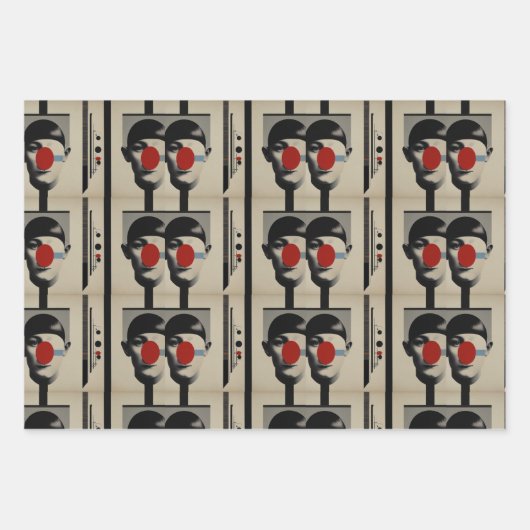 Bauhaus Geschenkpapier Set (Vorderseite 2)