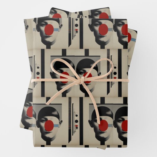 Bauhaus Geschenkpapier Set (Beispiel)