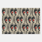 Bauhaus Geschenkpapier Set (Vorderseite)