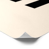 Bauhaus Green Sun Poster (Ecke)