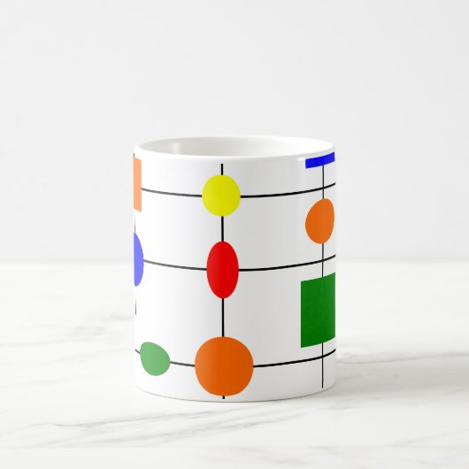 Bauhaus Grid Coffee Tasse (Mittel)