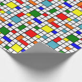 Bauhaus Grid Geschenkpapier (Ecke)