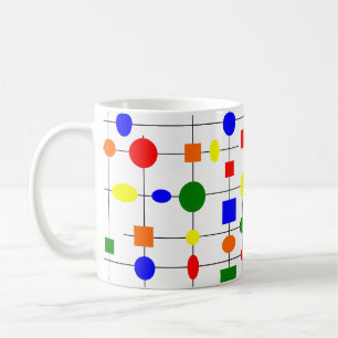 Bauhaus Grid Kaffeetasse