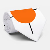 Bauhaus Grid Krawatte (Gerollt)