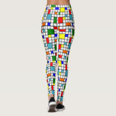 Bauhaus Grid Leggings (Rückseite)