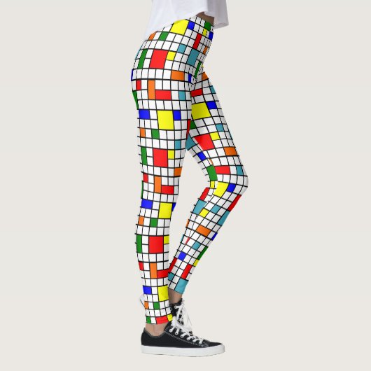 Bauhaus Grid Leggings (Rechts)