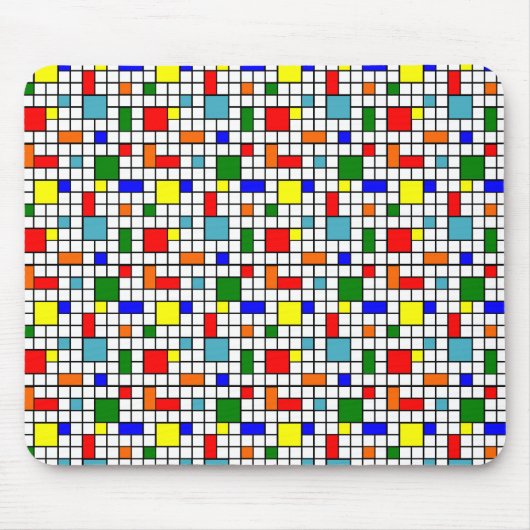 Bauhaus Grid Mousepad (Vorne)