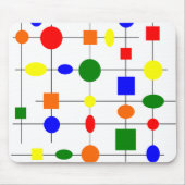 Bauhaus Grid Mousepad (Vorne)