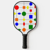 Bauhaus Grid Pickleball Schläger (Rückseite)