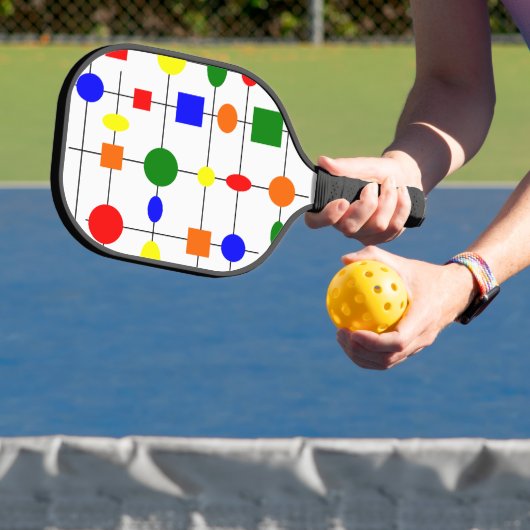 Bauhaus Grid Pickleball Schläger (InSitu)