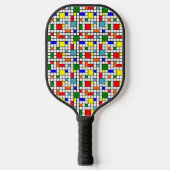 Bauhaus Grid Pickleball Schläger (Vorderseite)