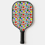 Bauhaus Grid Pickleball Schläger (Rückseite)