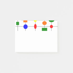 Bauhaus Grid Post-it Klebezettel