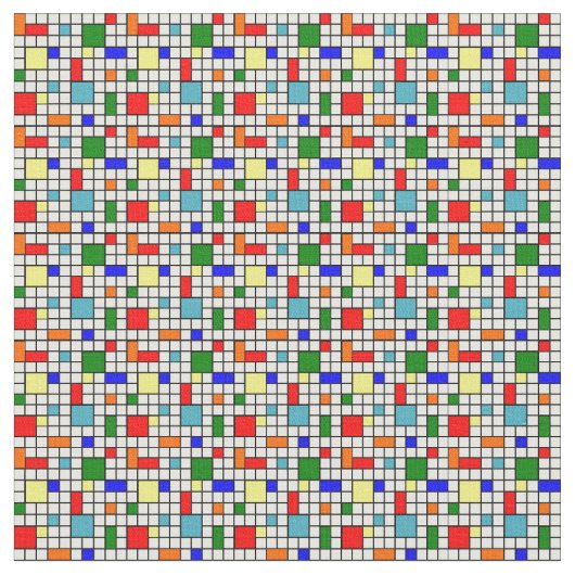 Bauhaus Grid Stoff (Nahaufnahme)