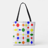 Bauhaus Grid Tasche (Rückseite)