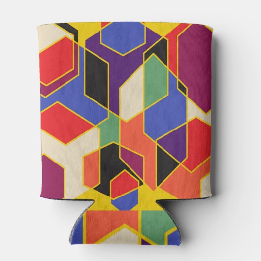 Bauhaus Hexagons Dosenkühler (Rückseite)