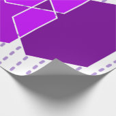 Bauhaus Hexagons Geschenkpapier (Ecke)