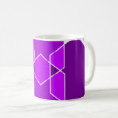 Bauhaus Hexagons Kaffeetasse (VorderseiteRechts)