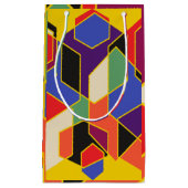 Bauhaus Hexagons Kleine Geschenktüte (Vorderseite)
