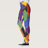 Bauhaus Hexagons Leggings (Links)
