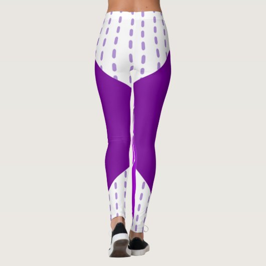 Bauhaus Hexagons Leggings (Rückseite)