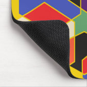 Bauhaus Hexagons Mousepad (Ecke)