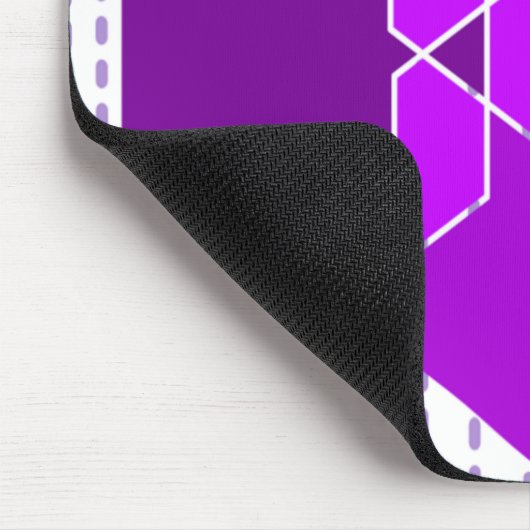 Bauhaus Hexagons Mousepad (Ecke)