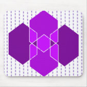 Bauhaus Hexagons Mousepad (Vorne)