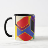 Bauhaus Hexagons Tasse (Links)