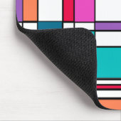 Bauhaus in Blume Power Colors Mousepad (Ecke)