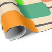 Bauhaus Inspiriert Geschenkpapier (Rolleneckpunkt)