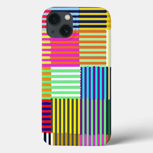 Bauhaus Inspiriert Optik Case-Mate iPhone Hülle (Rückseite)