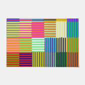 Bauhaus Inspiriert Optik Fußmatte (Vorderseite)