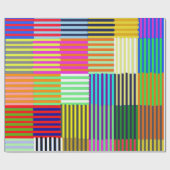 Bauhaus Inspiriert Optik Geschenkpapier (Flach)